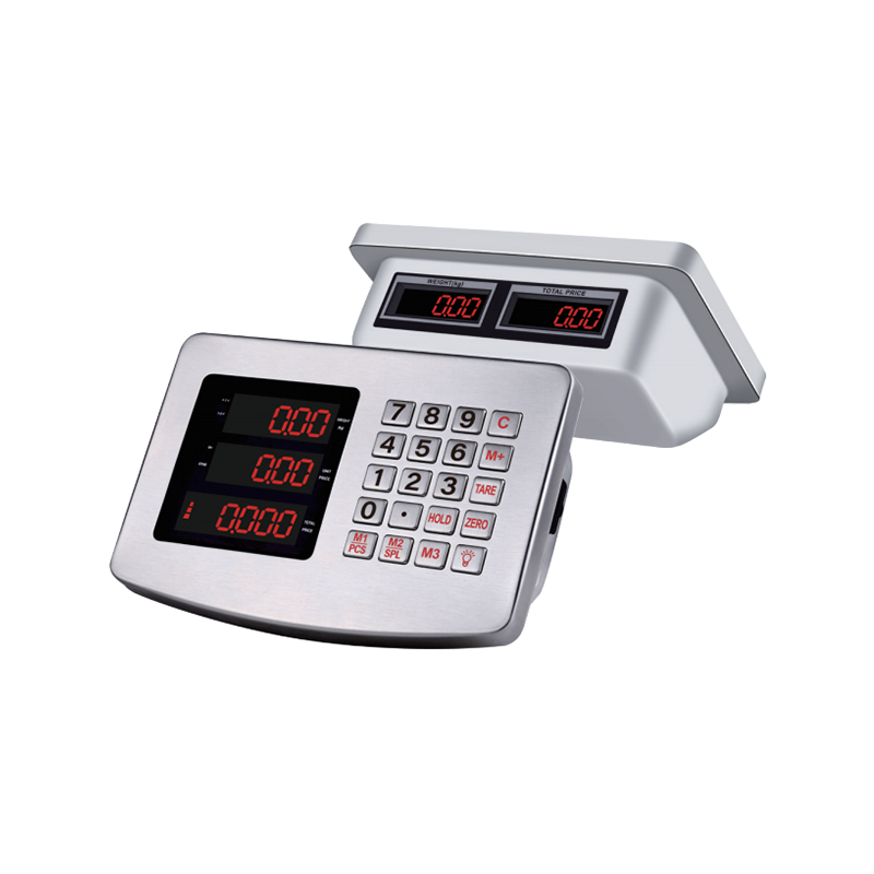 RJ-8006-5S Stainless Steel Double-sided Display Pricing Instrument